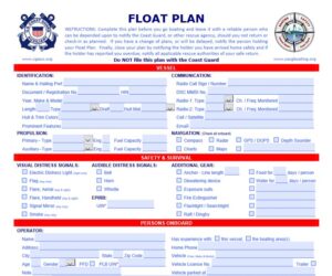 USCG Float Plan 