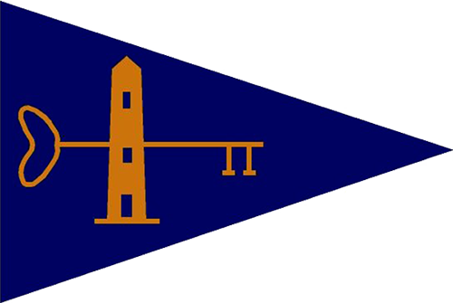 Key Biscayne Yacht Club Burgee