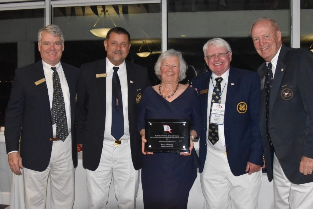 Jan C O'Mally Distingished Yachtsman